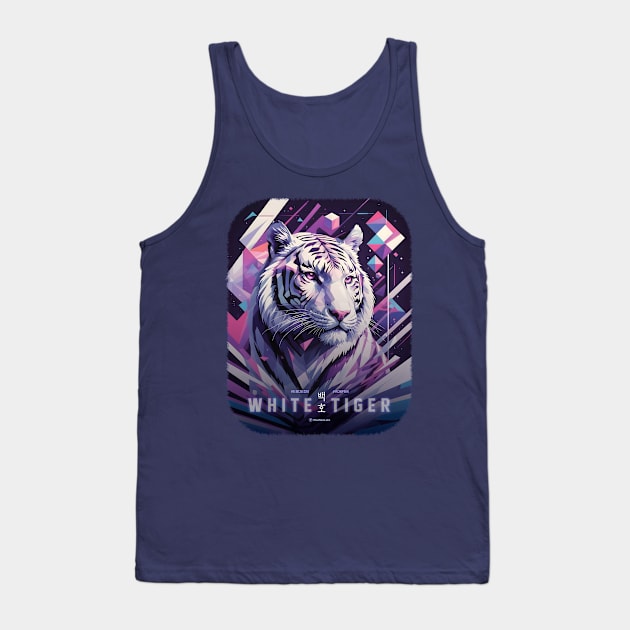 White Tiger Tank Top by WowMenLabs